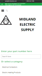 Mobile Screenshot of midlandelectricsupply.com